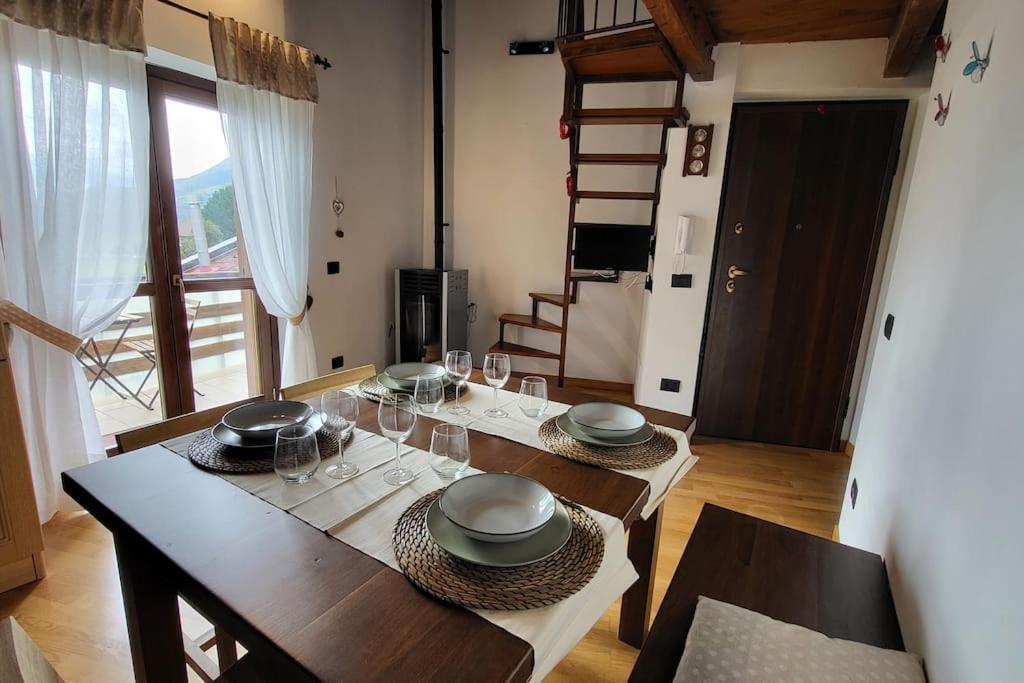 Apartament Attico E Super Attico Panoramico Rocca di Cambio Zewnętrze zdjęcie